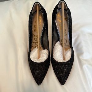 Sam Edelman Pumps in Black Glitter